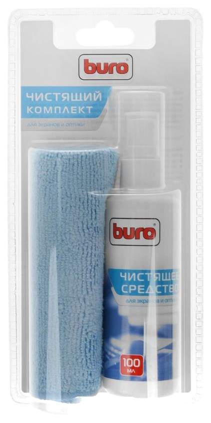 Чистящий набор для экранов и оптики Buro BU-S/MF - купить в Ситилинк, цена на Мегамаркет