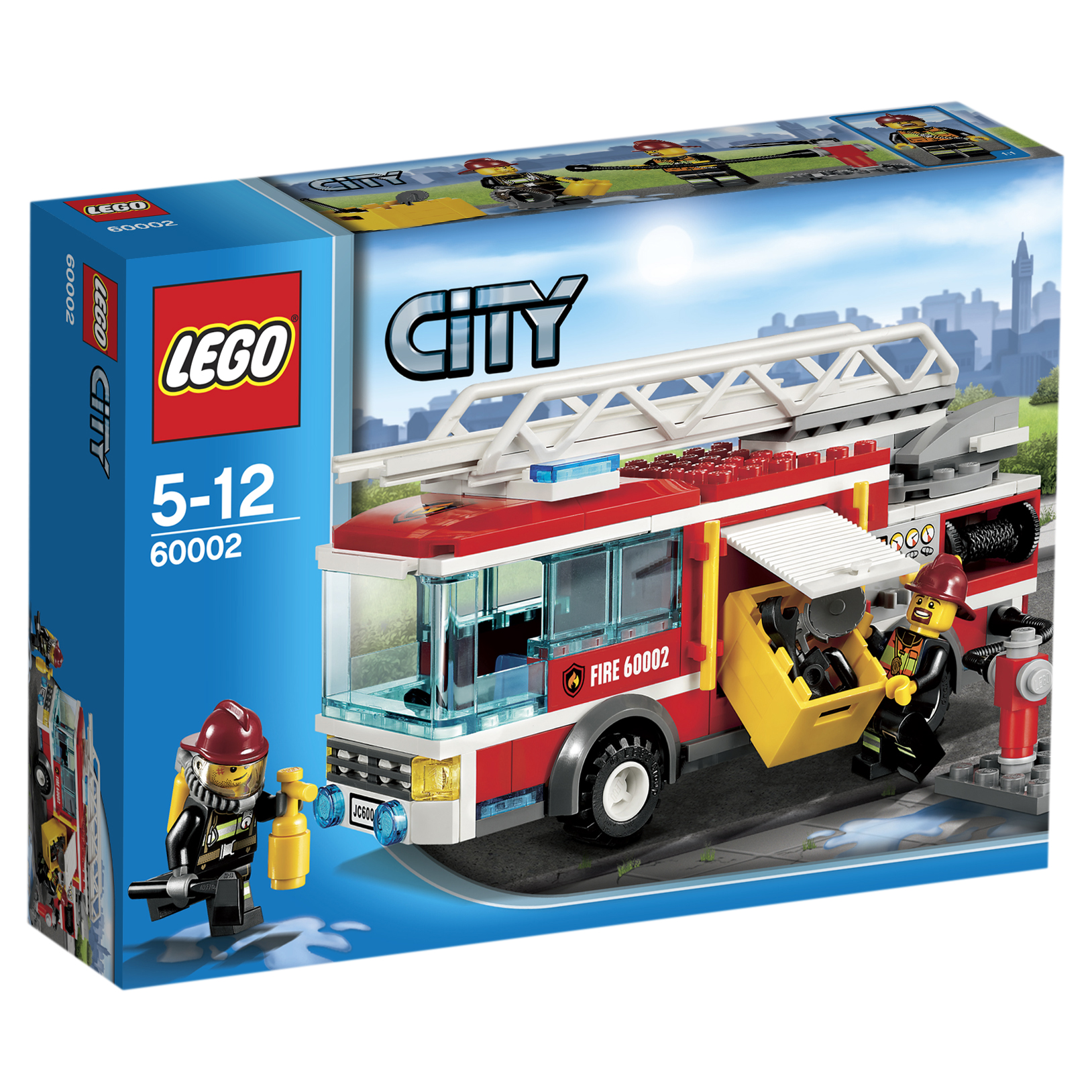 Конструктор LEGO City Fire Пожарная машина (60002) - отзывы покупателей на  Мегамаркет