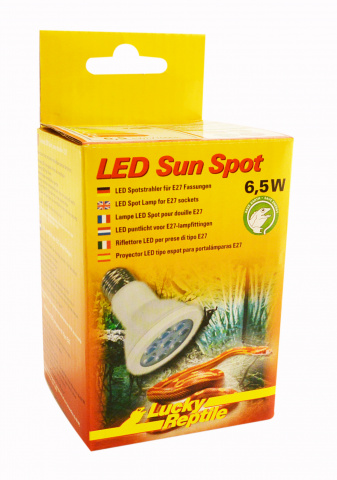Светодиодная лампа для террариума Lucky Reptile LED Sun Spot, 6,5 Вт