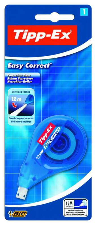 CORRECTEUR ROLLER TIPP-EX 4,2MM. EASY CORRECT (8290352)