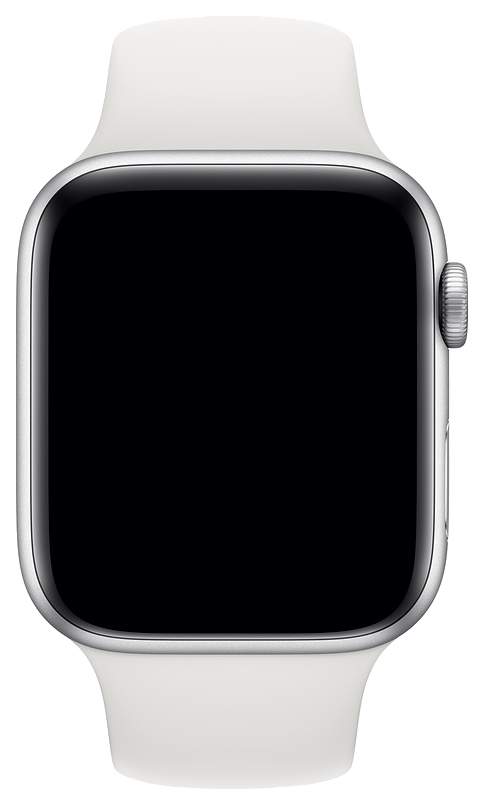 Ремешок для смарт-часов Apple Sport Band для Apple watch 44 mm white (MTPK2ZM/A)
