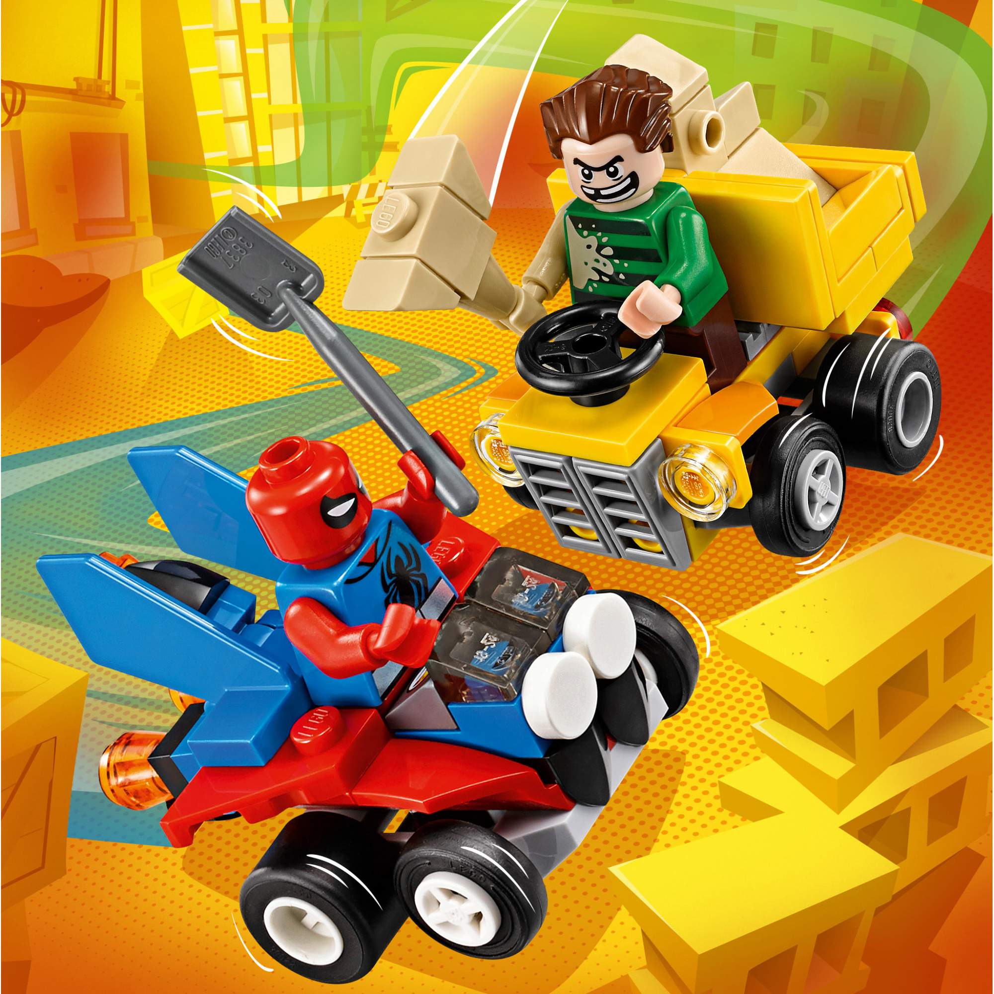 Конструктор LEGO Super Heroes Mighty Micros Человек-паук против Песочного  человека (76089) – купить в Москве, цены в интернет-магазинах на Мегамаркет