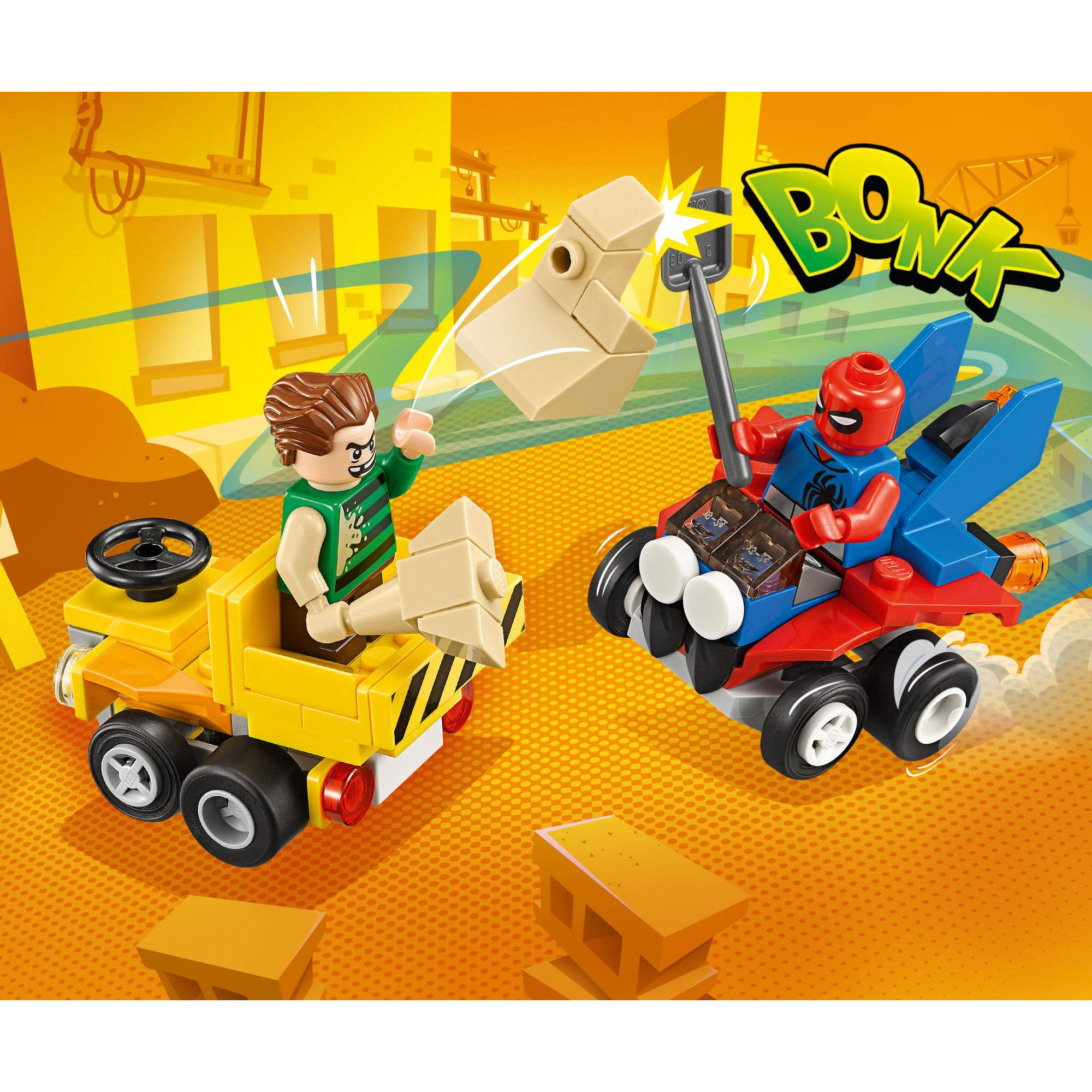 Конструктор LEGO Super Heroes Mighty Micros Человек-паук против Песочного  человека (76089) – купить в Москве, цены в интернет-магазинах на Мегамаркет