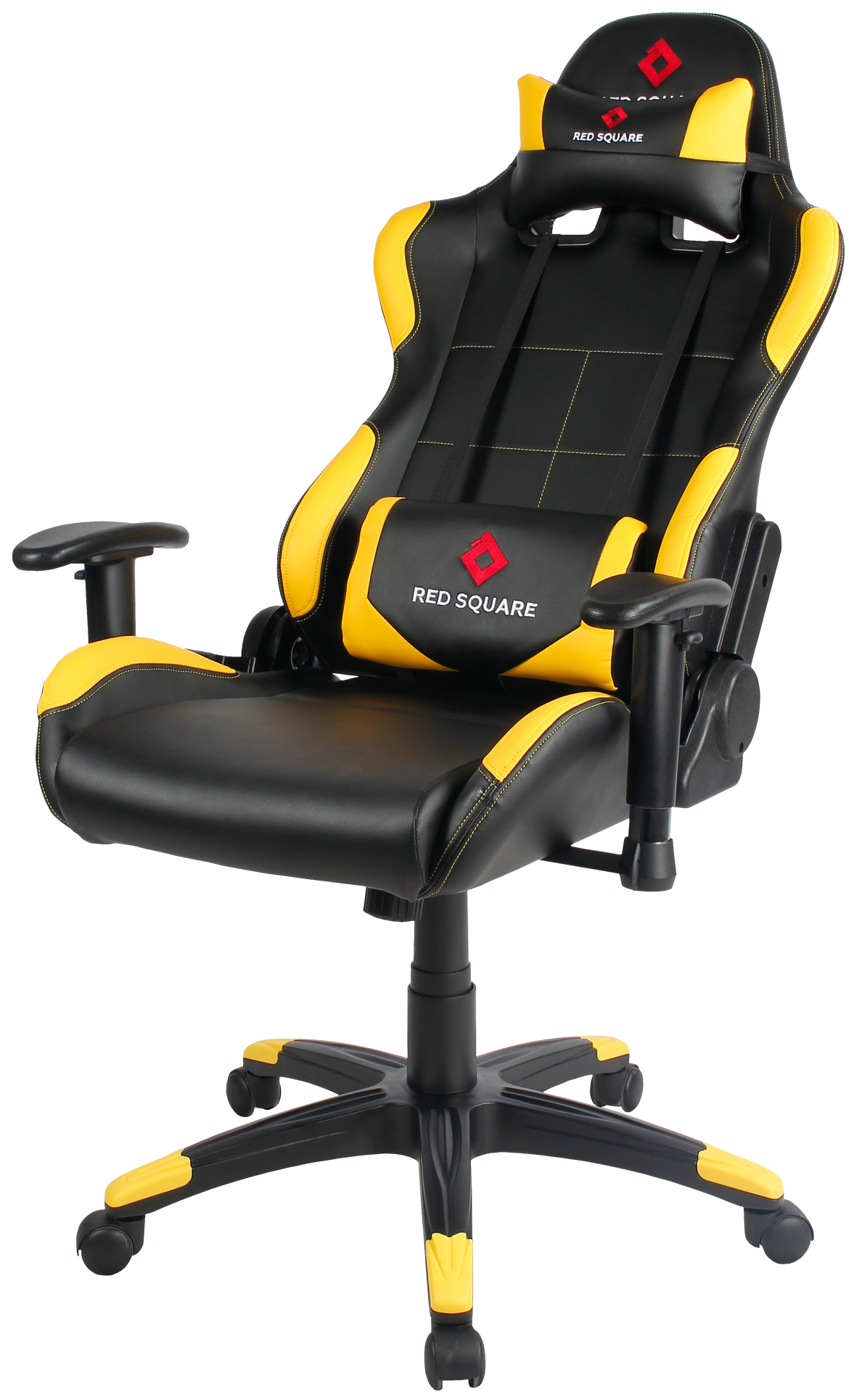 Игровое кресло Red Square Pro Sandy Yellow RSQ-50003, желтый/черный - купить в Эльдорадо, цена на Мегамаркет