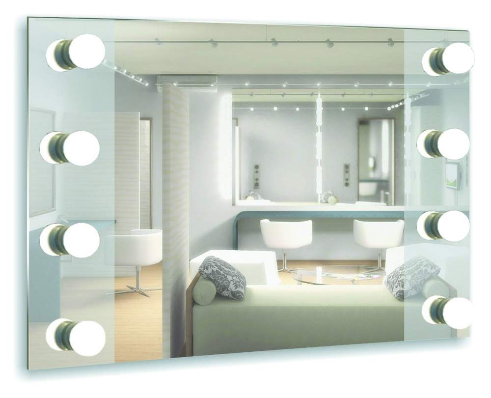 Зеркало MIXLINE Мерлин 800х600 (8 цоколей, без ламп)