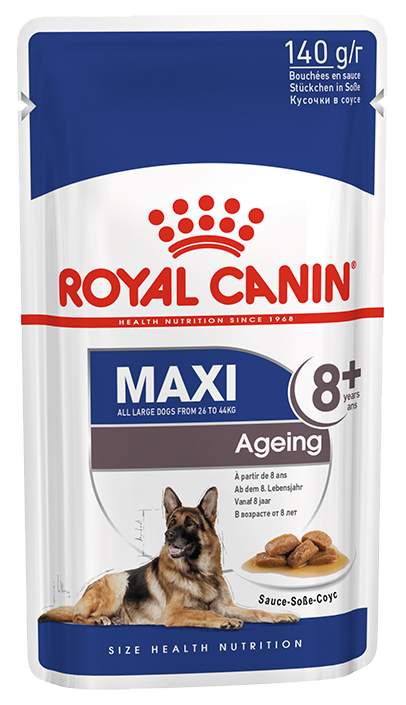 Влажный корм для собак ROYAL CANIN Maxi Ageing 8+, для пожилых, мясо, 140г