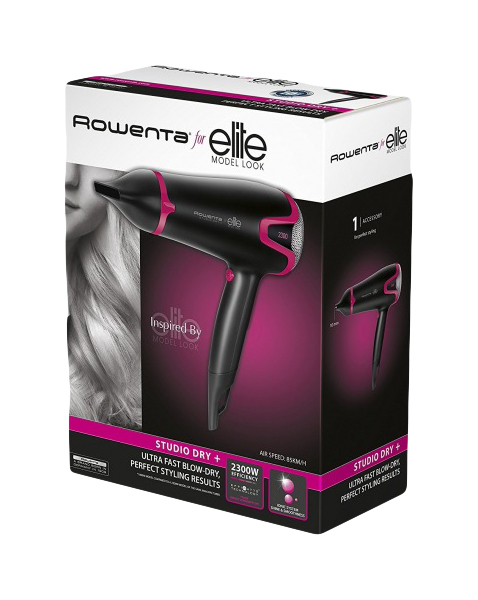 Phon - Rowenta Studio Dry Elite CV5372 1700 W Nero, Rosa