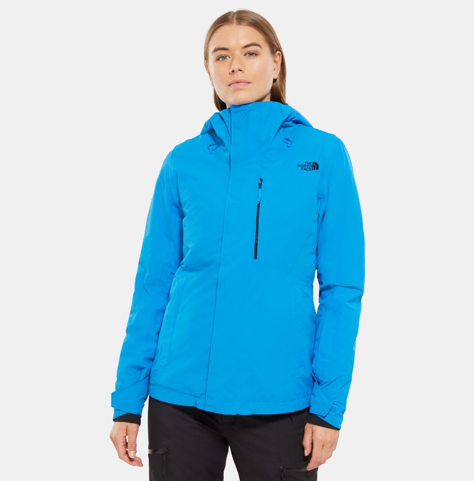 north face bomber blue