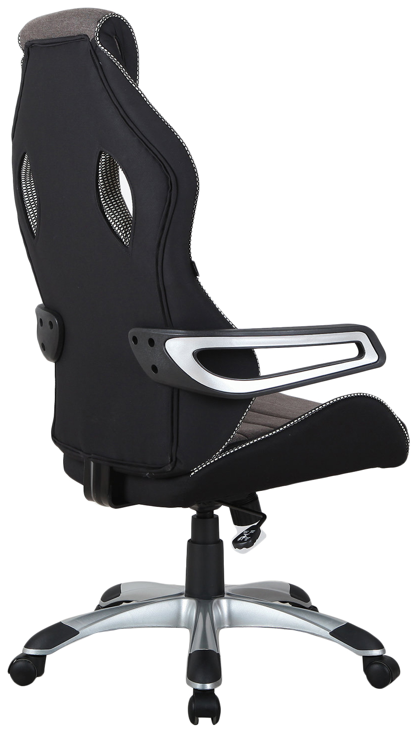 Игровое кресло Brabix Techno GM-002, серый/черный