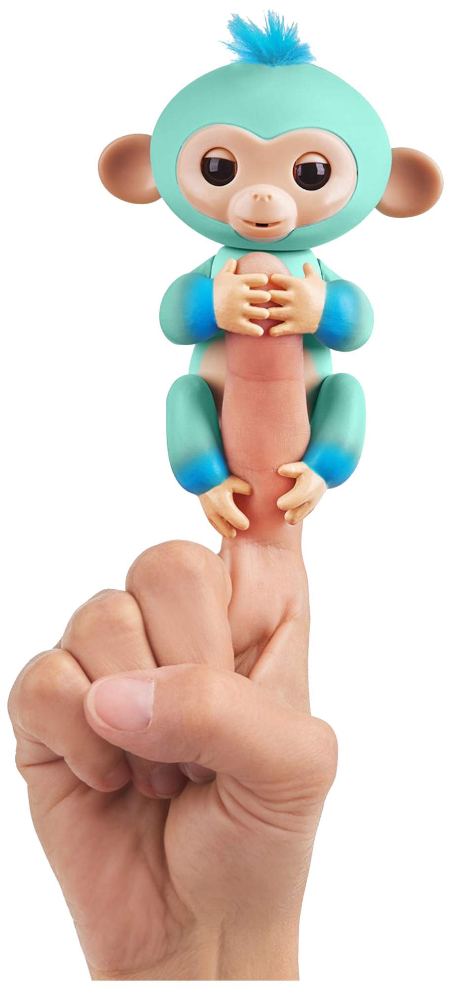 Интерактивное животное Fingerlings Обезьянка Eddie голубое 3724 – купить в  Москве, цены в интернет-магазинах на Мегамаркет