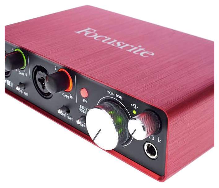 Звуковая карта 2i2 focusrite