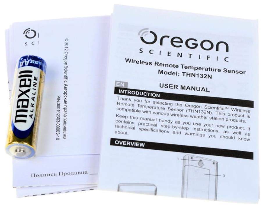 Дистанционный термодатчик Oregon Scientific THN132