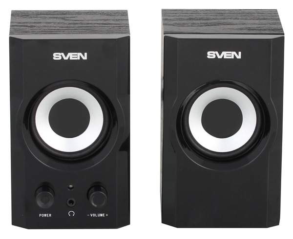 Колонки для компьютера Sven SPS-606 Black, купить в Москве, цены в интернет-магазинах на Мегамаркет