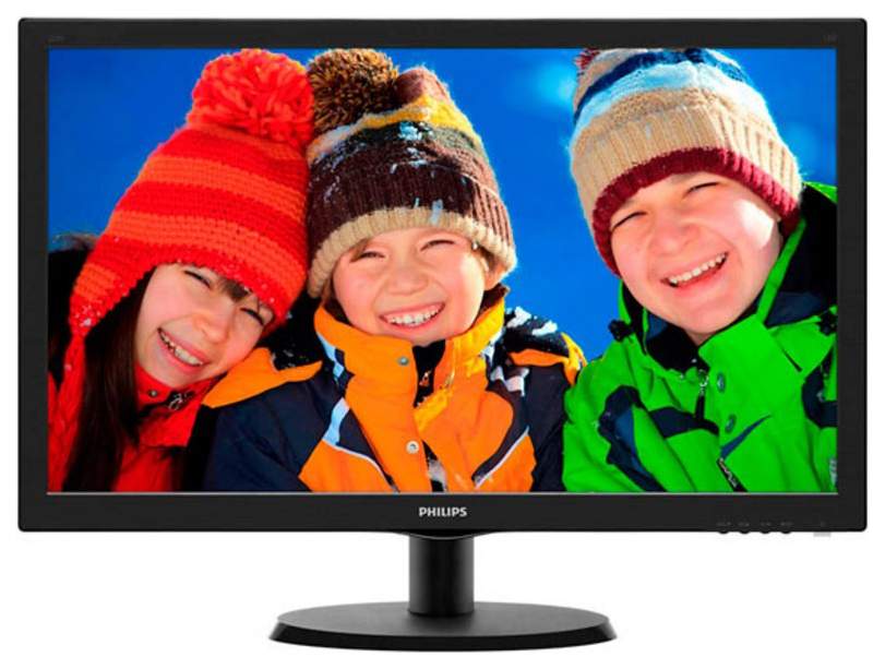 Монитор Philips 223V5LHSB/01 Black, купить в Москве, цены в интернет-магазинах на Мегамаркет