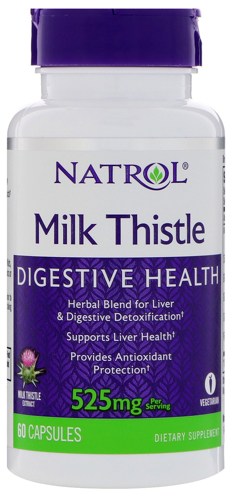 Добавка для здоровья Natrol Milk Thistle Advantage 60 капс. натуральный – купить в Москве, цены в интернет-магазинах на Мегамаркет