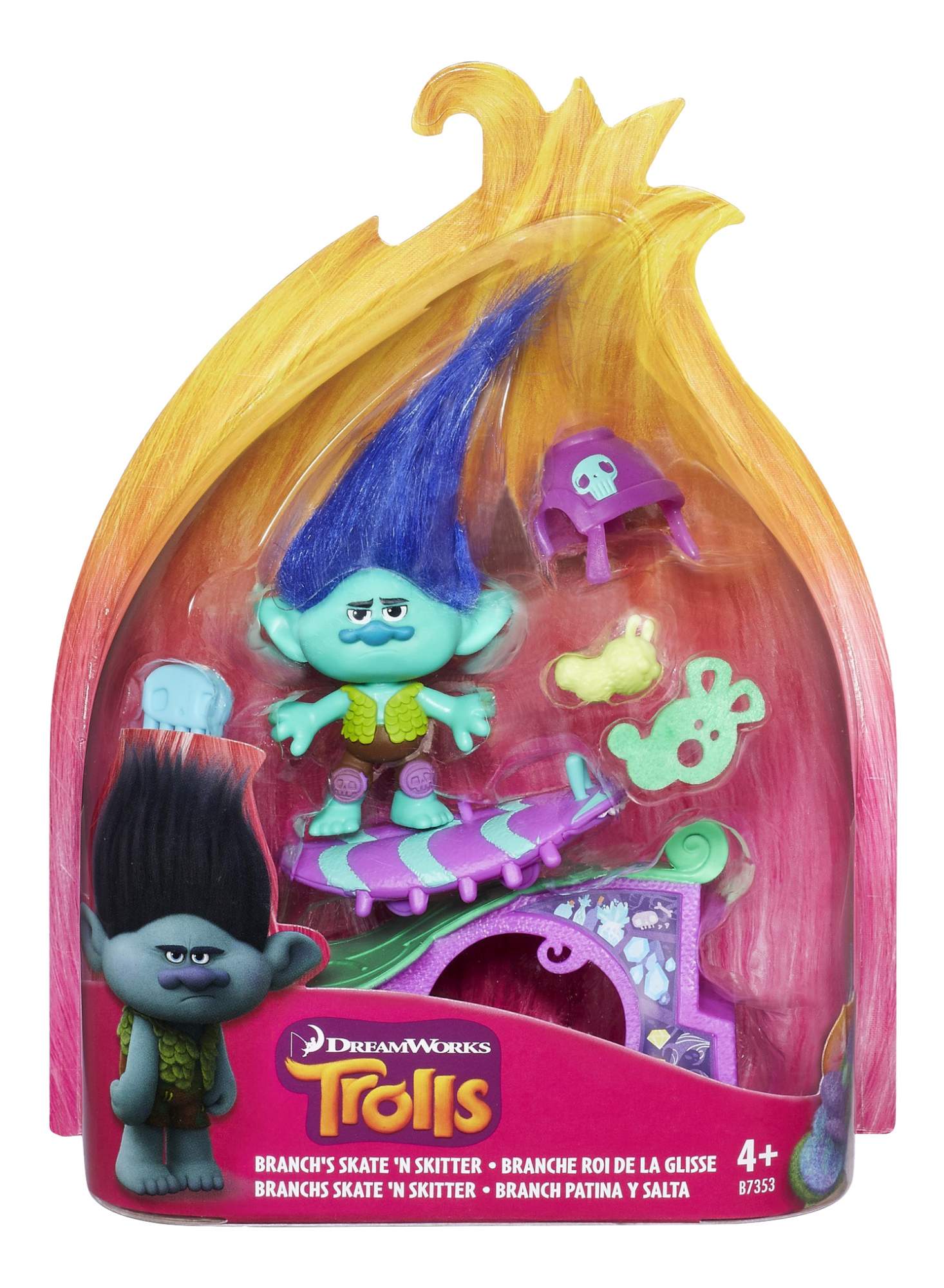 Игровой набор Hasbro DreamWorks Trolls Тролль Цветан – купить в Москве,  цены в интернет-магазинах на Мегамаркет