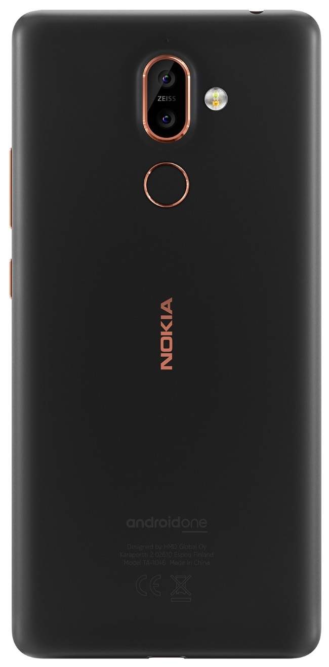 Смартфон Nokia 7 Plus 4/64GB Black (11B2NB01A01) - отзывы покупателей на  Мегамаркет