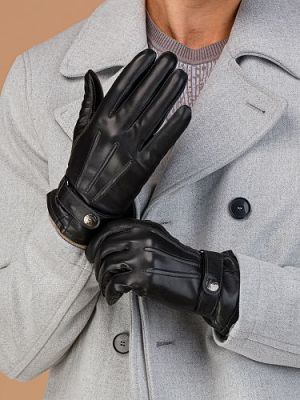 Перчатки мужские Eleganzza IS980 черные 8