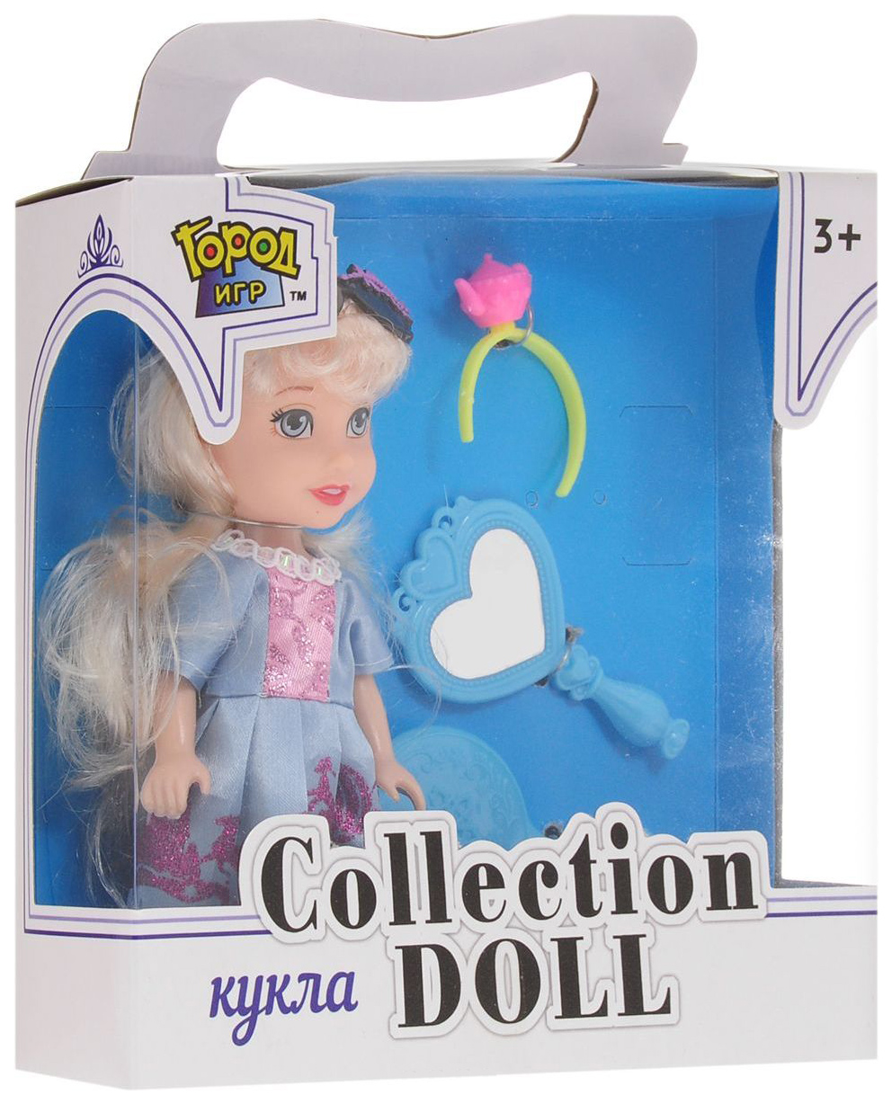 Купить кукла Город игр Collection Doll Виктория с набором аксессуаров, цены  на Мегамаркет