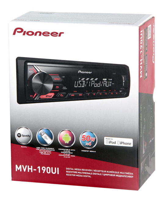 Магнитола pioneer mvh 190ui инструкция