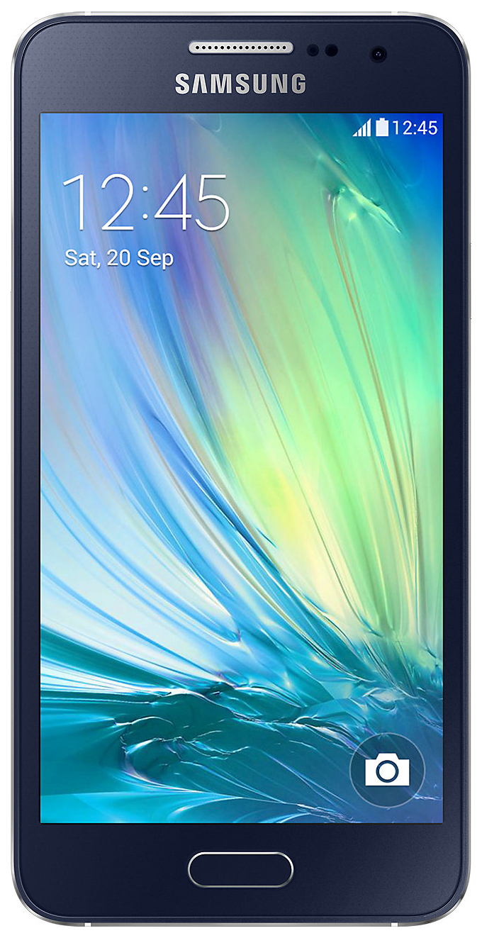 Смартфон Samsung Galaxy A3 1/16GB Black (SM-A300HZWDSEK) - отзывы  покупателей на Мегамаркет