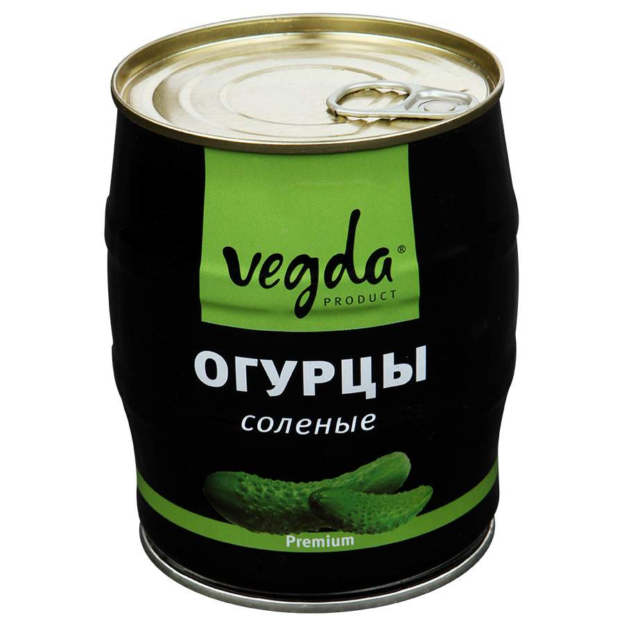 Огурцы Vegda product  соленые 580 г