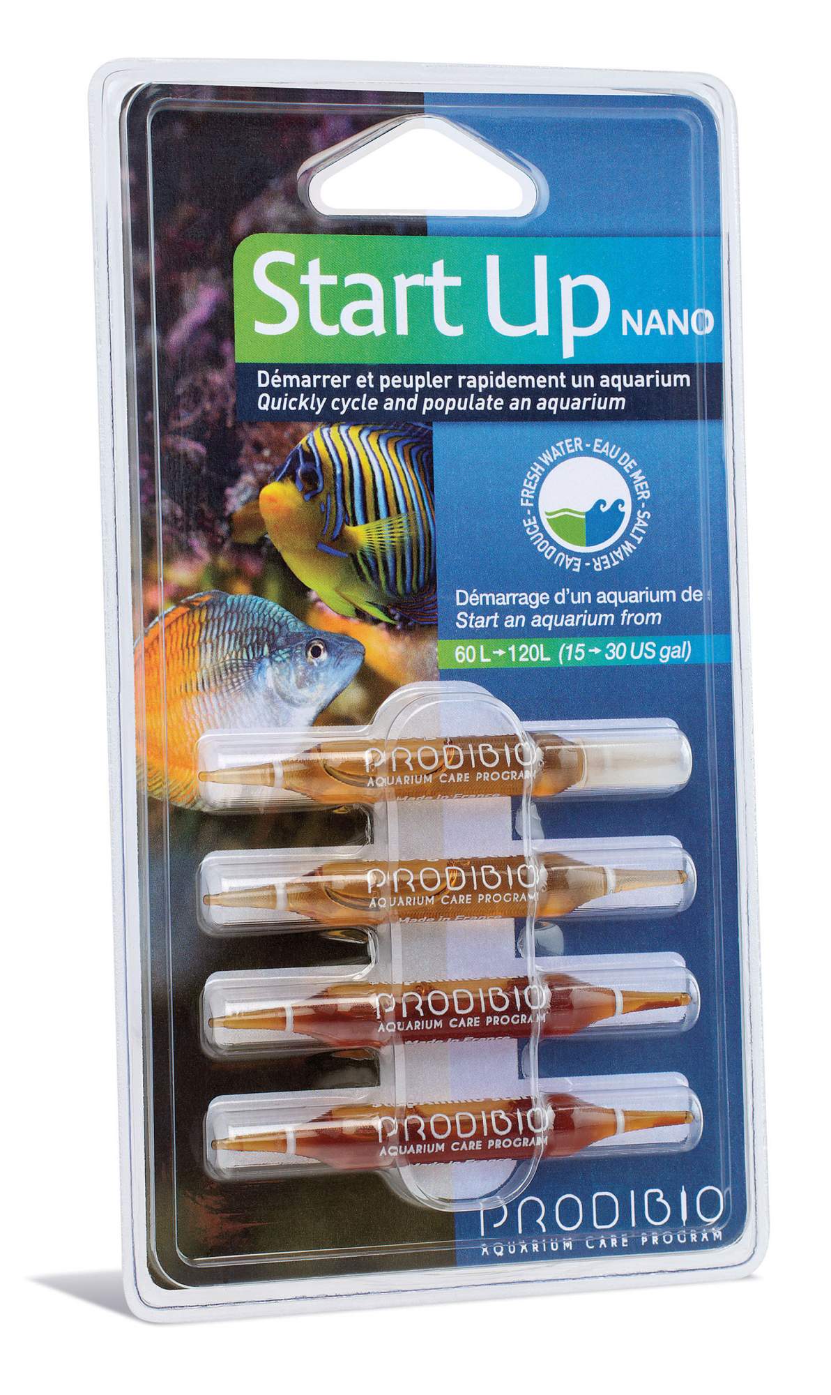 Набор препаратов для аквариума Prodibio Start Up Nano 4шт