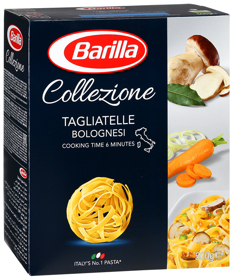 Макароны Barilla tagliatelle bolognesi тальятелле 500 г - купить в Мегамаркет Краснодар, цена на Мегамаркет