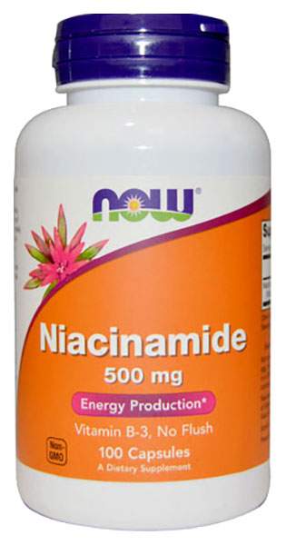 Витамин B NOW Niacinamide 100 капс. – купить в Москве, цены в интернет-магазинах на Мегамаркет