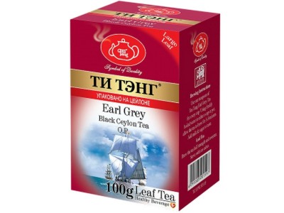 Чай весовой черный Ти Тэнг Earl Grey 100 г