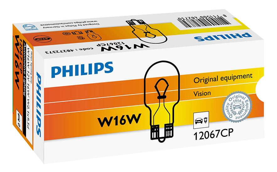 Лампа PHILIPS Vision 16W bAU15s 12067CP