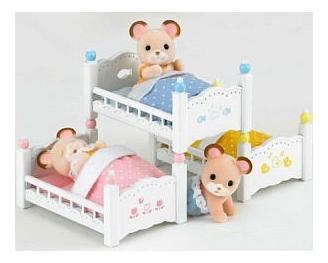 Кроватки и спальники для Sylvanian Families