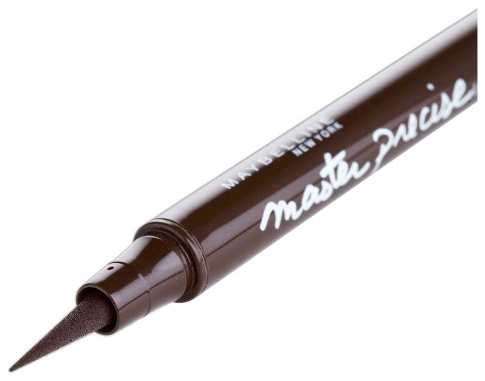 Brown liner. Подводка мейбелин фломастер. Фломастер мейбелин для стрелок. Maybelline Master precise. Maybelline подводка фломастер.