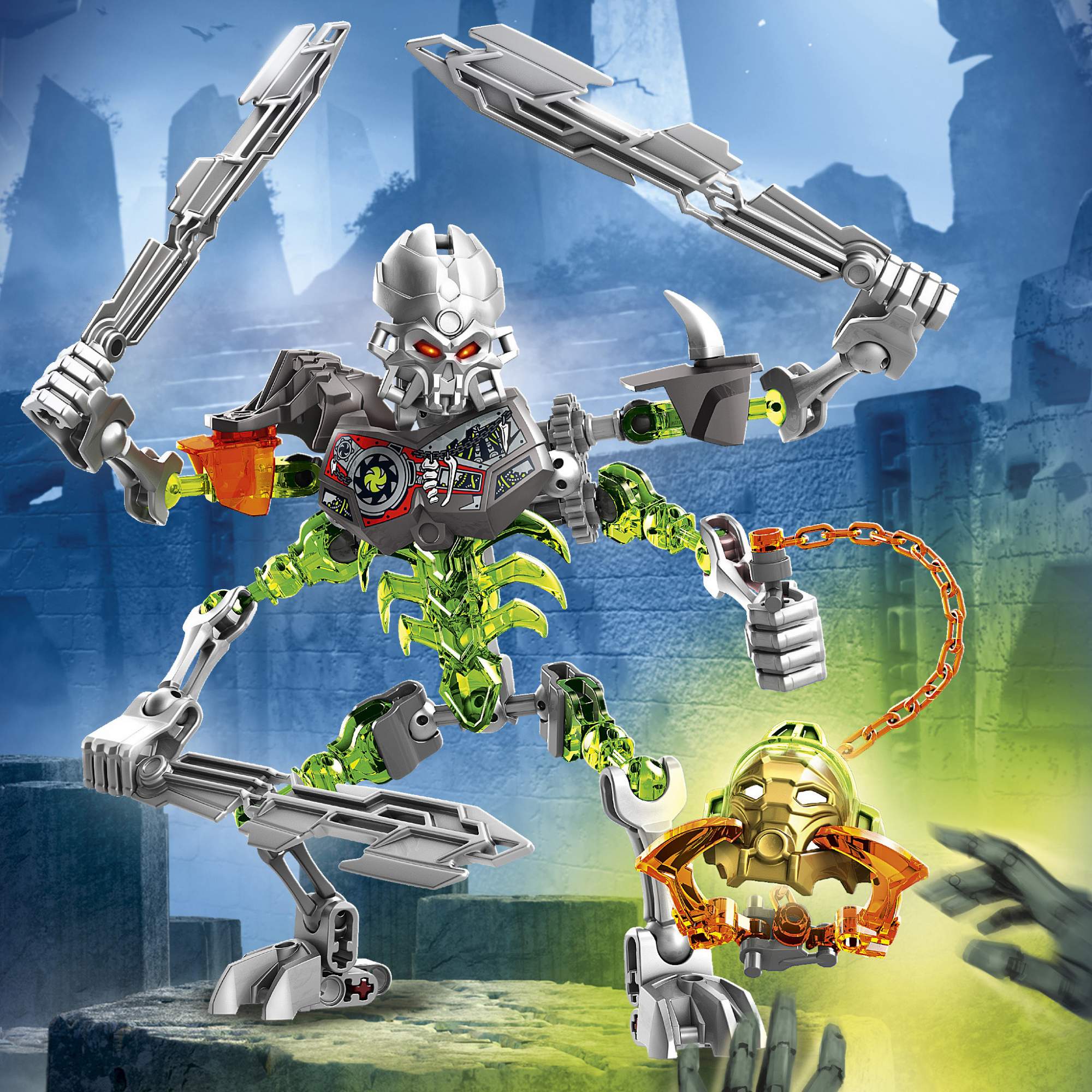 Конструктор LEGO Bionicle Череп-Рассекатель (70792) – купить в Москве, цены  в интернет-магазинах на Мегамаркет