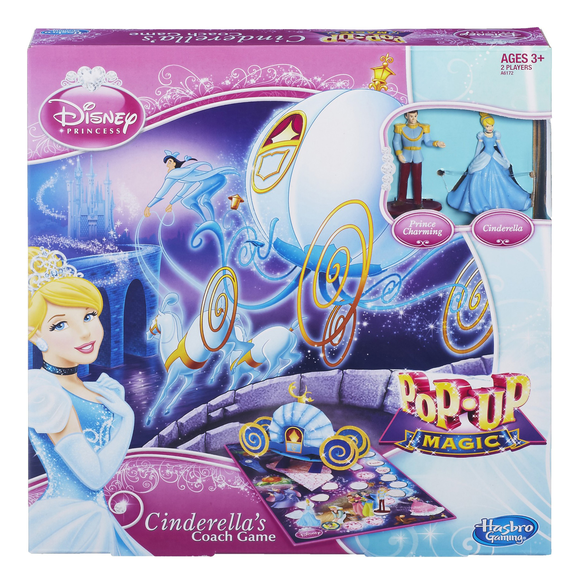 Настольная игра Disney Princess Pop-Up Magic Cinderellas Coach Game –  купить в Москве, цены в интернет-магазинах на Мегамаркет