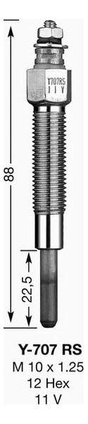 Свеча накаливания NGK 4937