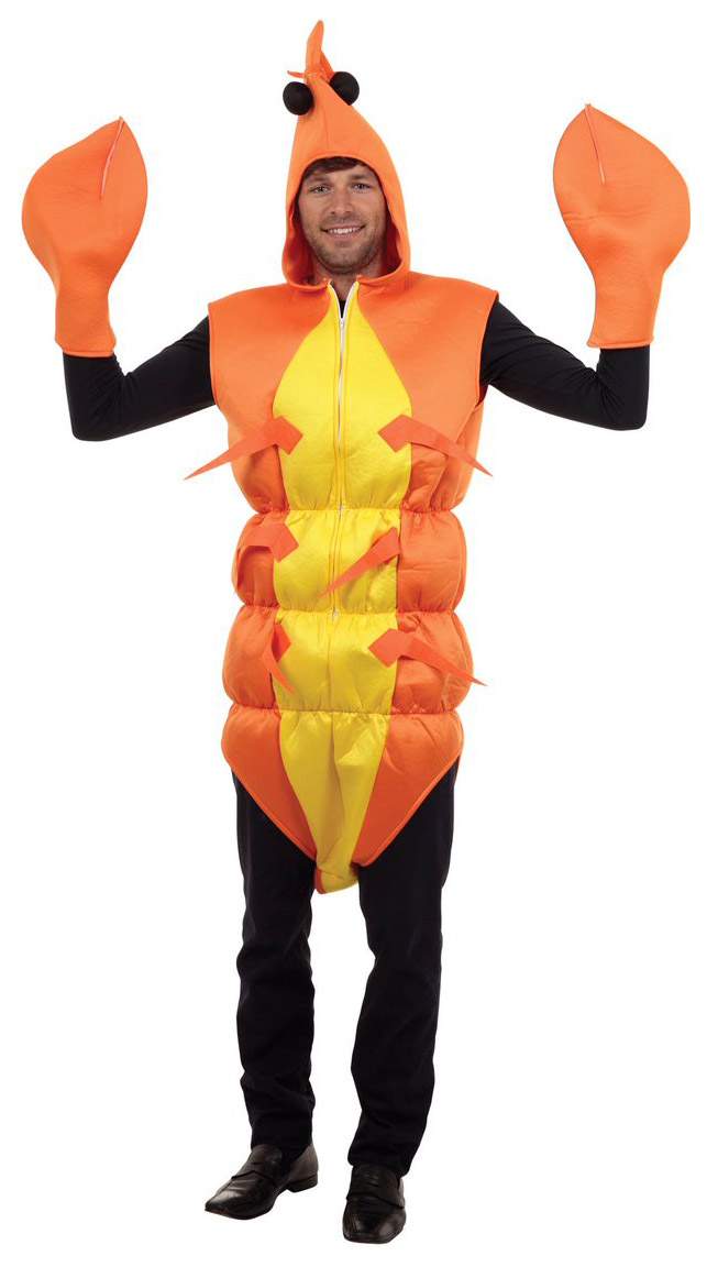 Миниатюра Карнавальный костюм Bristol Креветка, цв. оранжевый р.172 № 2.