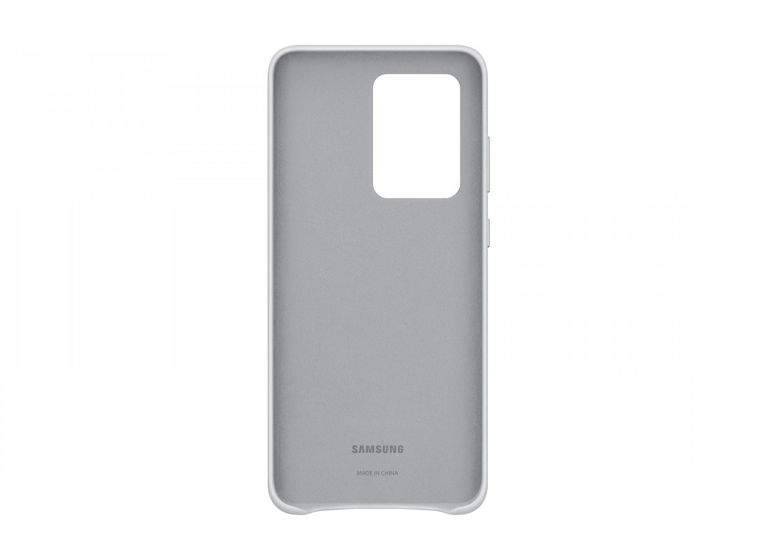 Чехол Samsung Leather Cover Z3 для Galaxy S20 Ultra Silver
