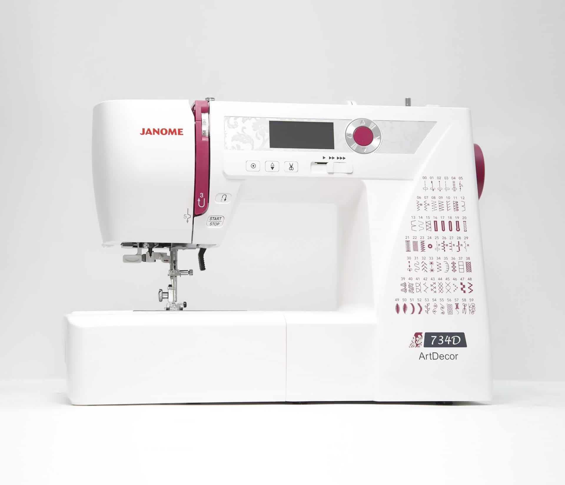 Швейная машинка марки. Швейная машина Janome DC 3900. Janome 734d. Janome ARTDECOR 734d. Джаноме машинка Джаноме швейная.