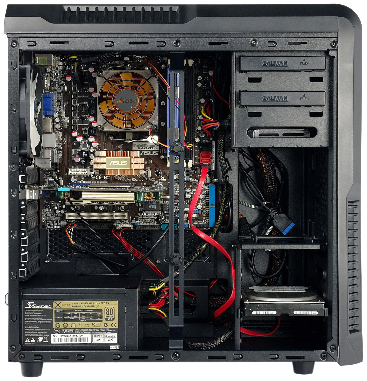 Корпус компьютерный Zalman Z3 Plus Black