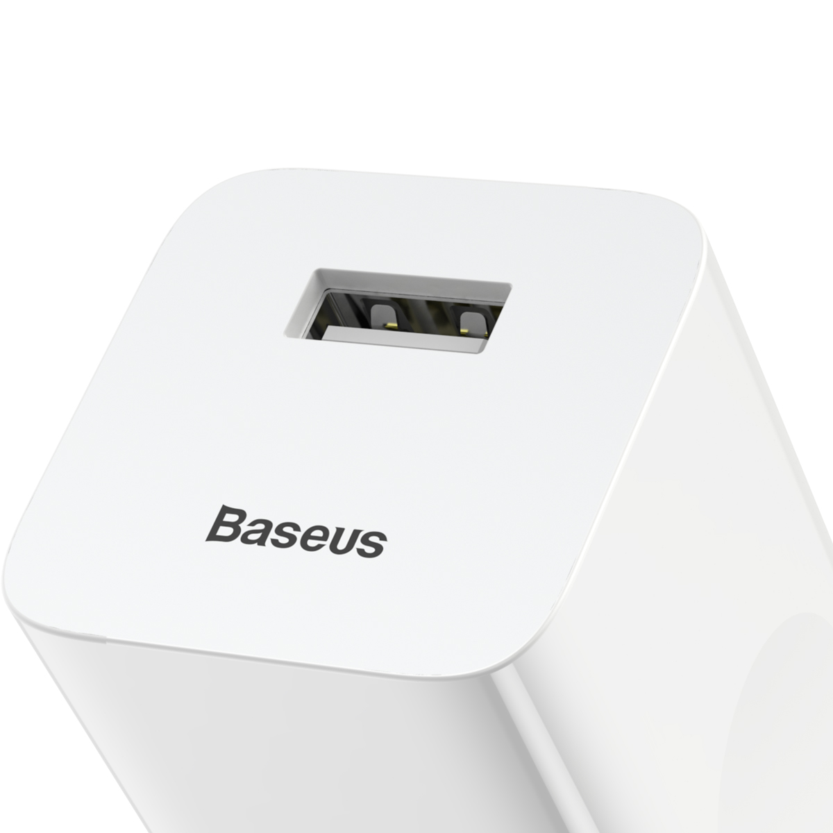 Сетевое зарядное устройство Baseus Charging Quick Charger, 1xUSB, 3 A, white