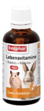 Витаминный комплекс для грызунов Beaphar Lebensvitamine, 50 мл