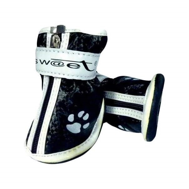 Обувь для собак Triol размер 3, 4 шт черный