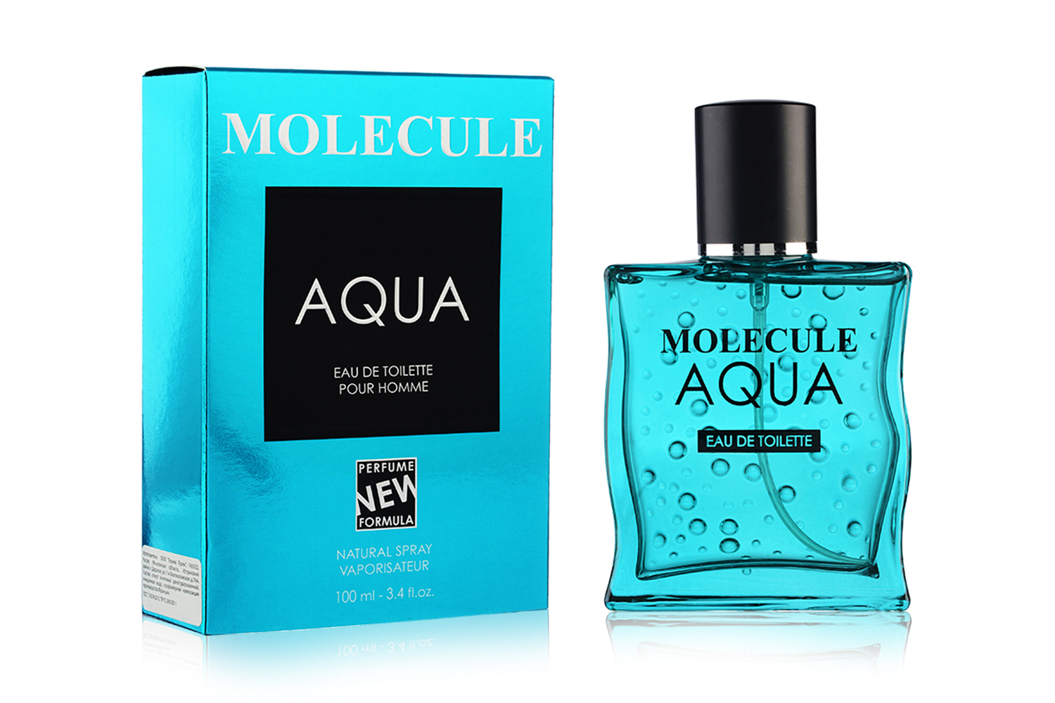 Купить туалетная вода для мужчин ПАРФЮМЕРИЯ XXI ВЕКА Molecule Aqua, цены на Мегамаркет | Артикул: 600000424249