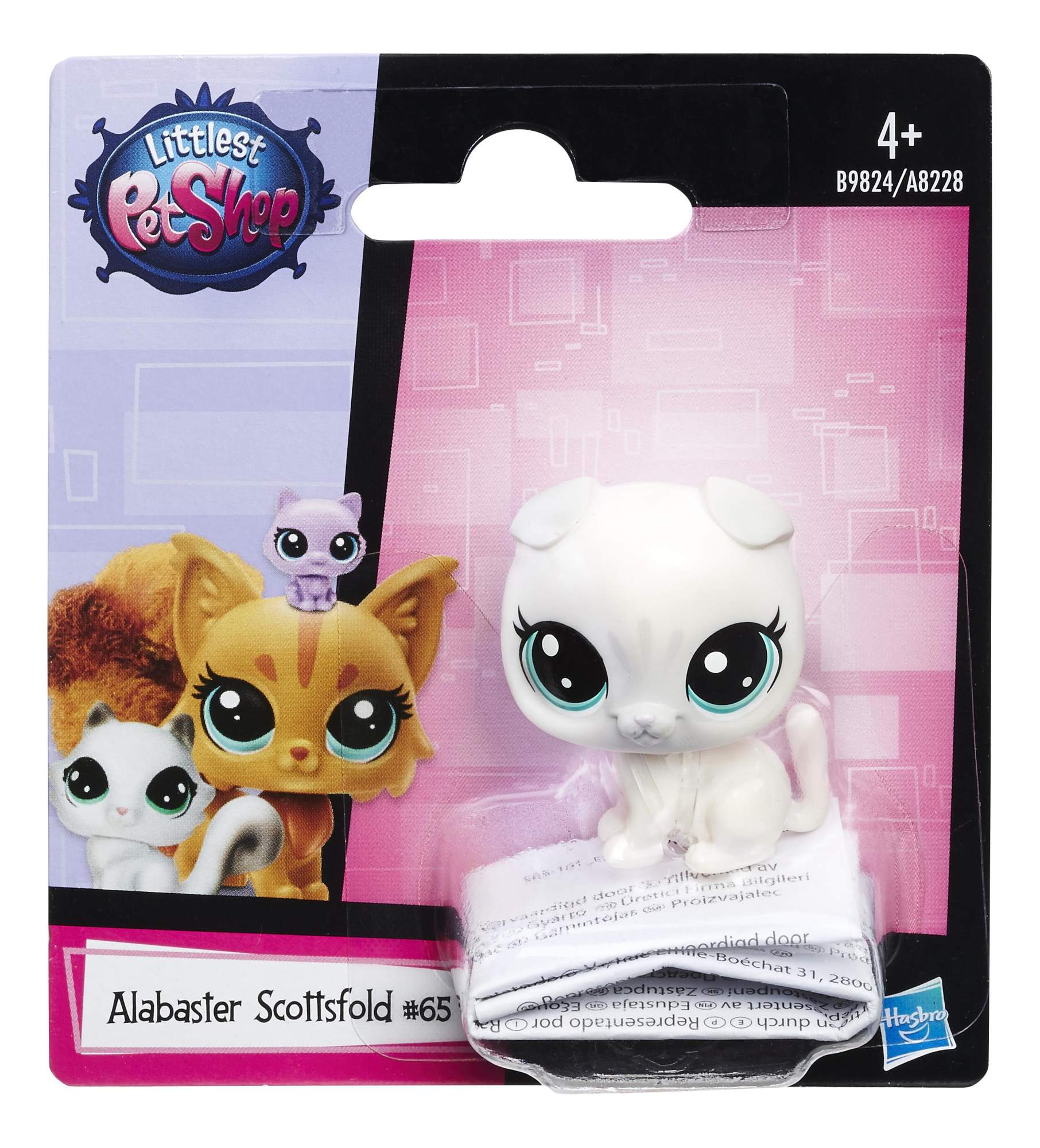 Интернет магазин петшоп. Littlest Pet shop - котенок Alabaster Scottsfold. Фигурка Littlest Pet shop котенок b9824. Hasbro b9824 LPS зверюшка кошечка скоттиш фолд Alabaster Scottsfold (#65). Littlest Pet shop фигурка Alabaster.