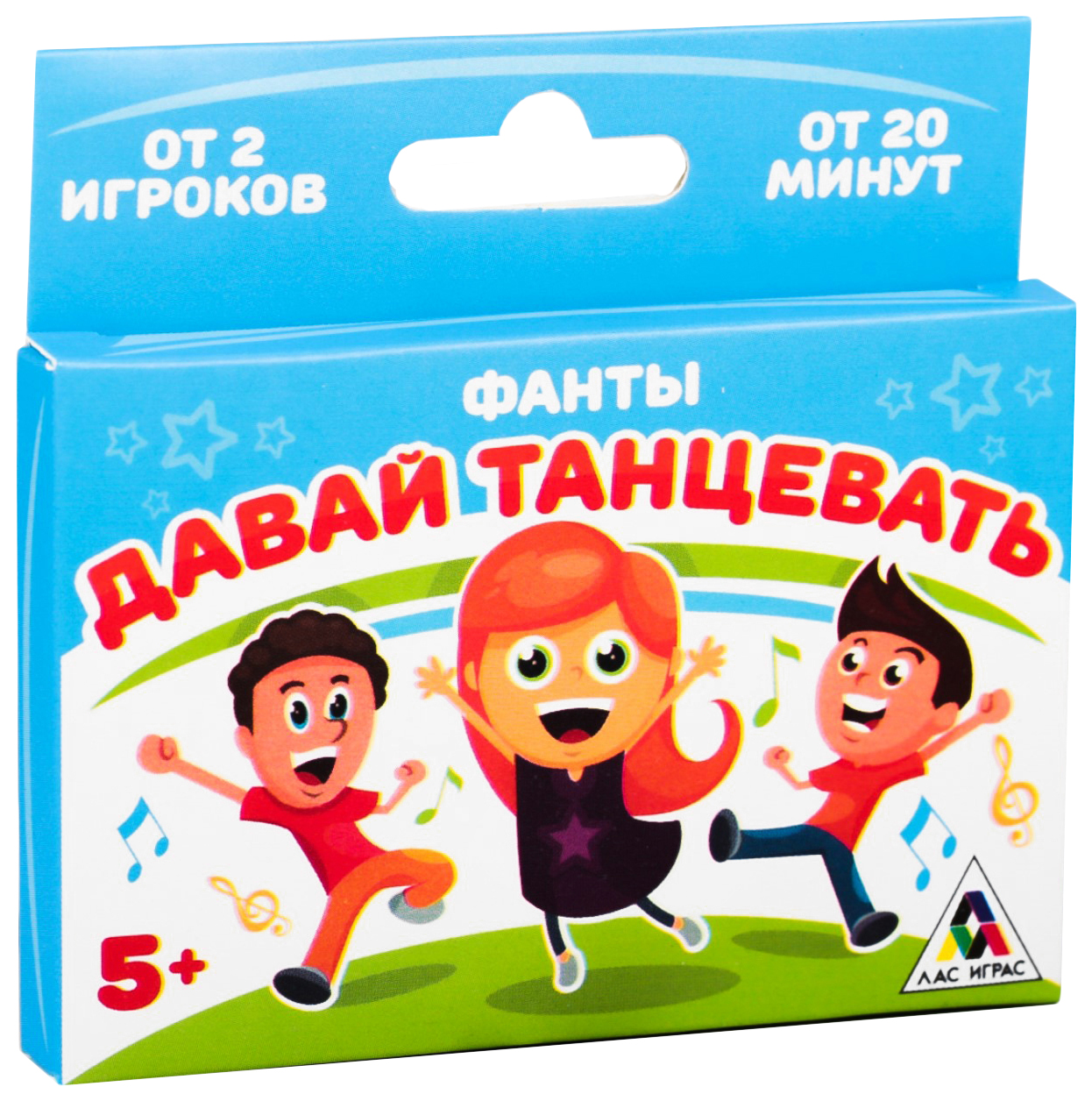 Игра подвижная летняя фанты Давай танцевать ЛАС ИГРАС – характеристики на  Мегамаркет