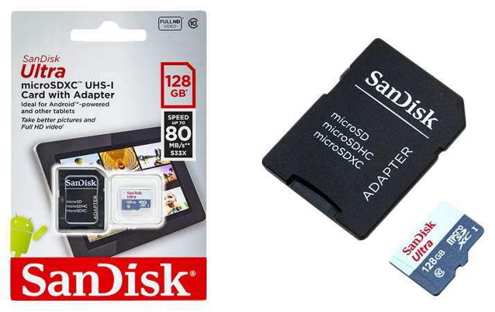 Карта памяти microsd 128гб