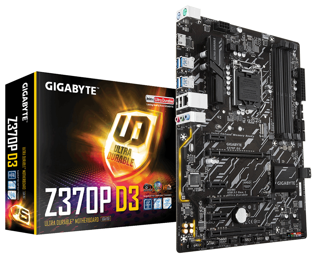 Gigabyte z370p d3 не стартует