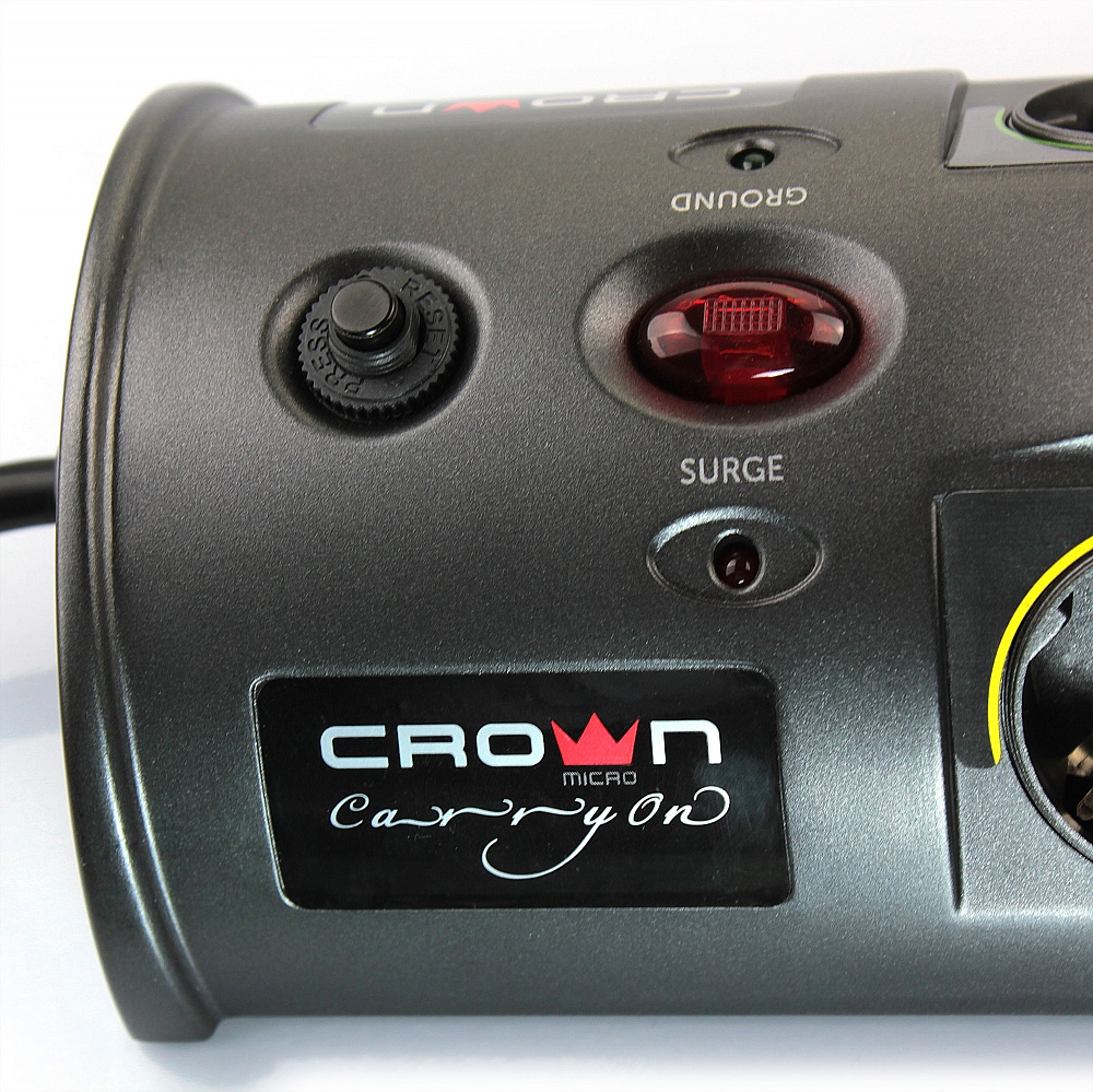 Сетевой фильтр Crown Micro CMPS-10, 1.8 М. Сетевой фильтр Crown CMPS-10. Crown Micro CMPS-10. Crown Micro CMPS-10, 10 розеток, с/з 3680 Вт.