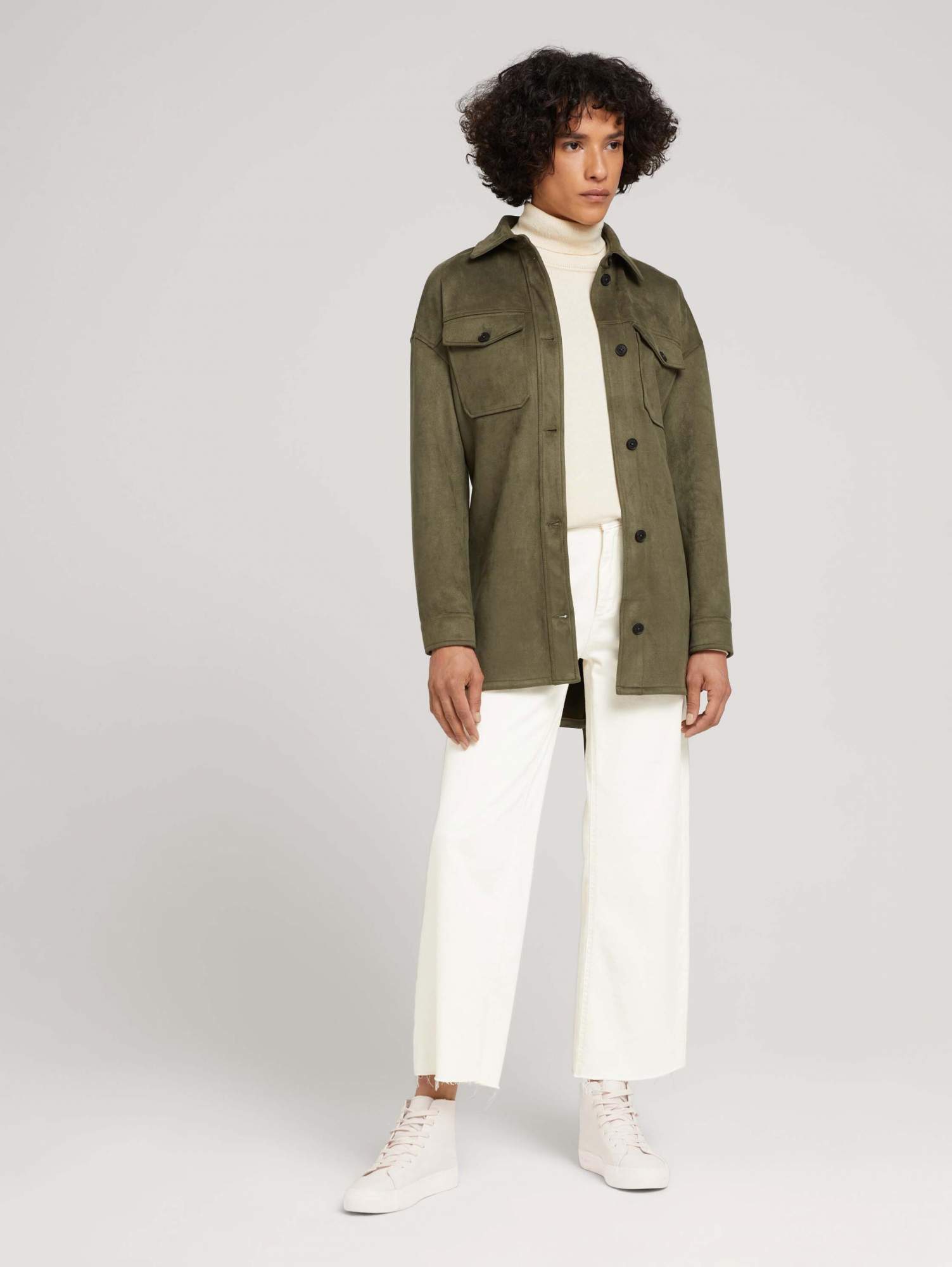 Куртка женская TOM TAILOR 1030610 зеленая XS